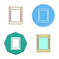 Unique Frame Vector Icon