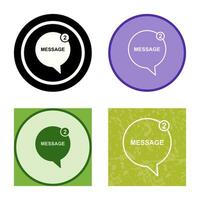 Message Bubbles Vector Icon