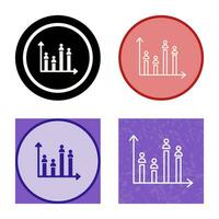 Candidate Graph Vector Icon