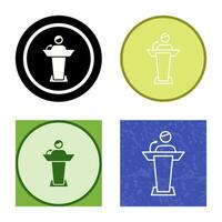 Elected Candidate Vector Icon