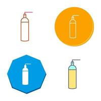 Unique Oxygen Tanks Vector Icon