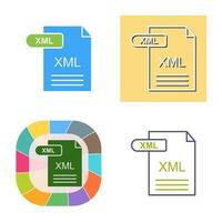 XML Vector Icon