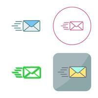 icono de vector de correo