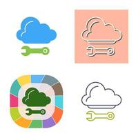 Cloud Computing Vector Icon