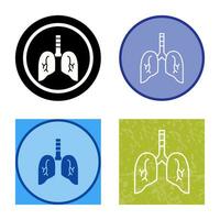 Lung Vector Icon