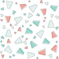 Irregular Abstract Geometric Shape Pattern vector