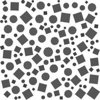 irregular resumen geométrico forma modelo vector