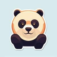 AI generated Bear Clip Art Icon Sticker Decoration Simple Background photo