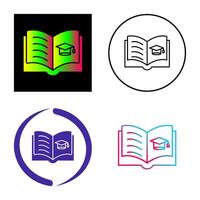 Open Book Vector Icon