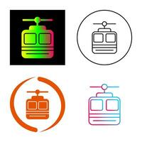 Cable car Vector Icon