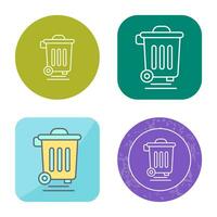 Dustbin Vector Icon