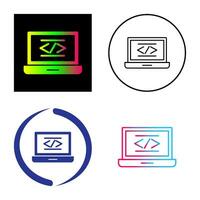 Coding Vector Icon