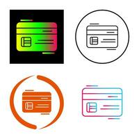 Credit Card Vector Icon