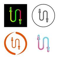 Jumping Rope Vector Icon