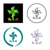 Pinwheel Vector Icon