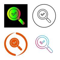 Magnifying Glass Vector Icon