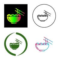 Chinese food Vector Icon