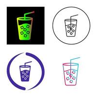 Cold Drink Vector Icon