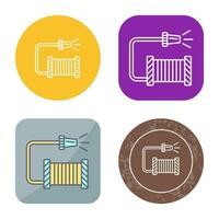 Water Hose Vector Icon