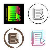 Ebook Vector Icon