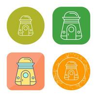 Space Capsule Vector Icon