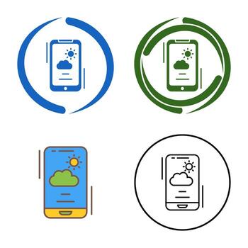 icono de vector de nube