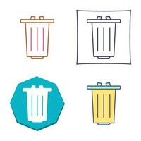 Garbage Vector Icon