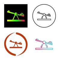 Seesaw Vector Icon