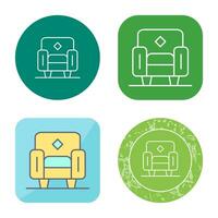 Armchair Vector Icon