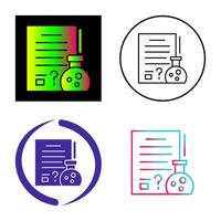Hypothsis Vector Icon