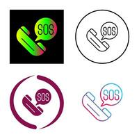 Sos Vector Icon