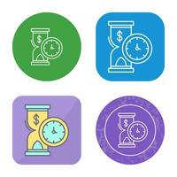 Time is Money Vector Icon