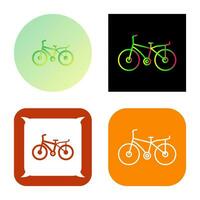 icono de vector de bicicleta