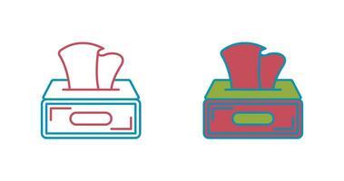 Tissue Box Vector Icon