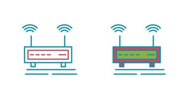 icono de vector de señales wifi