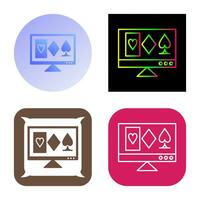 Online Gambling Vector Icon