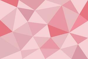 Pink light polygonal mosaic background for business banner design template vector