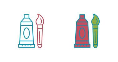 Oil Paint Vector Icon