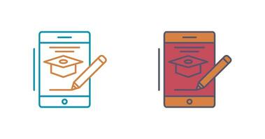 Online Course Vector Icon