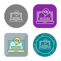 Digital Learning Vector Icon
