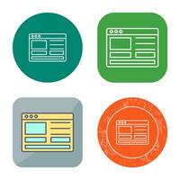 Web Design Vector Icon