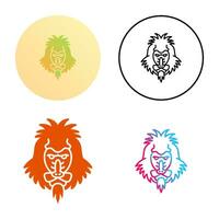 Mandrill Vector Icon