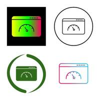 Page Speed Vector Icon