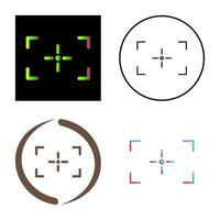 Unique Focus Vector Icon