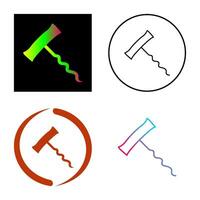 Unique Corkscrew Vector Icon