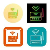 Wifi Router Vector Icon