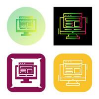 Adaptive Layout Vector Icon