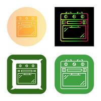 Stove Vector Icon