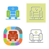 Armchair Vector Icon