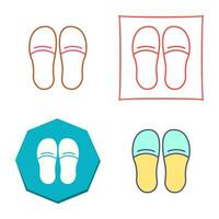 Slippers Vector Icon